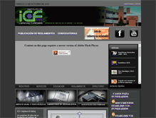 Tablet Screenshot of icf.gobierno.pr