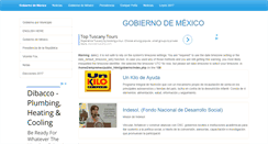 Desktop Screenshot of gobierno.com.mx